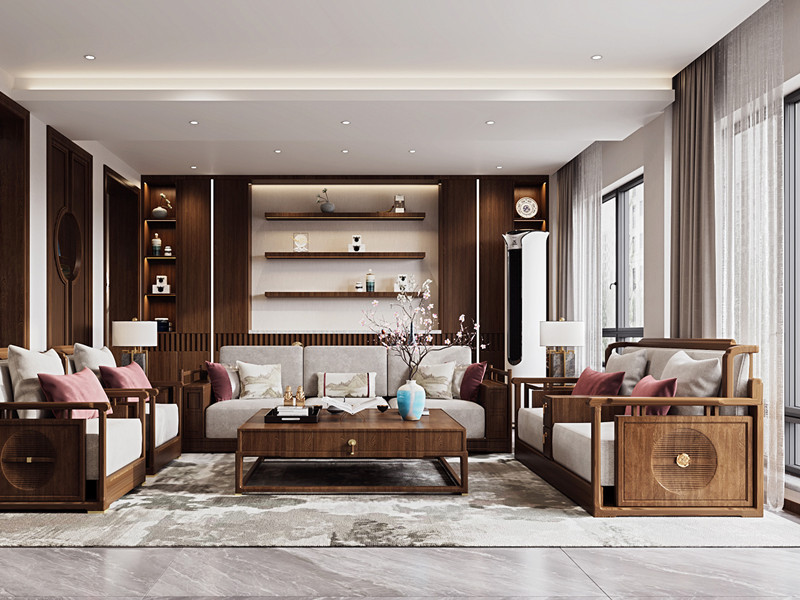 新中式风格客厅 新中式风格客厅