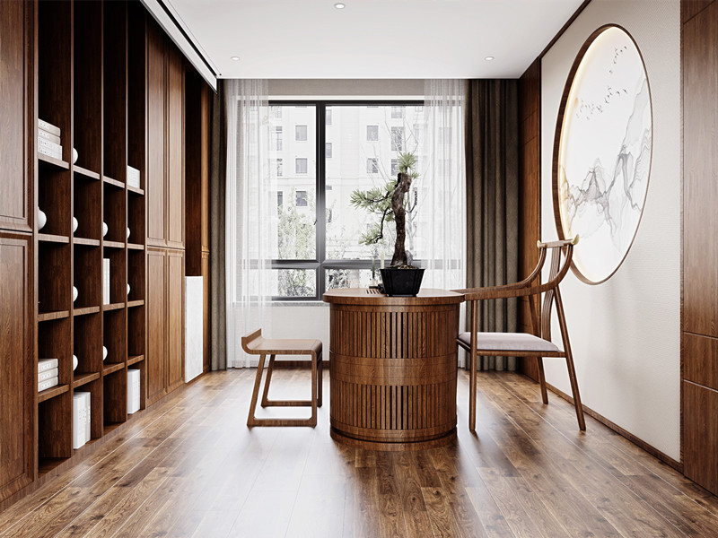 新中式风格书房 新中式风格书房