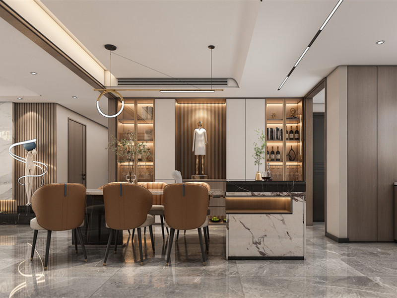 现代轻奢风格设计餐厅 现代轻奢风格设计餐厅